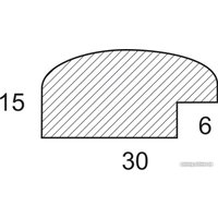 Фоторамка Белоснежка Rona 4114-BK