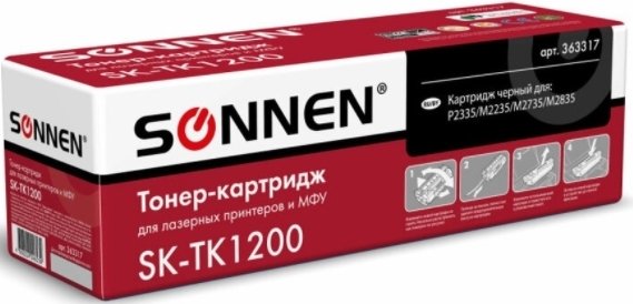 

Картридж Sonnen SK-TK1200 (аналог Kyocera TK-1200)