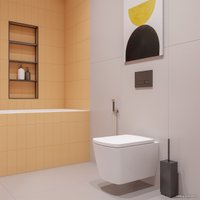 Инсталляция для унитаза Lavinia Boho Relfix 5 в 1 77010039 (черное стекло)