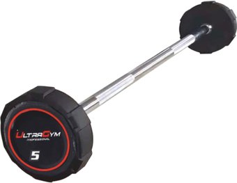 Ряд из штанг Altezani прямой гриф UG3005A (5 шт, 10-30 кг)