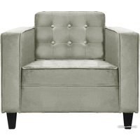 Интерьерное кресло Brioli Вилли (B8/светло-серый)