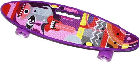 

Пенниборд Zez Skate24 (фиолетовый)