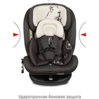 Детское автокресло Siger Престиж Isofix Lux KRES4060 (капибара)