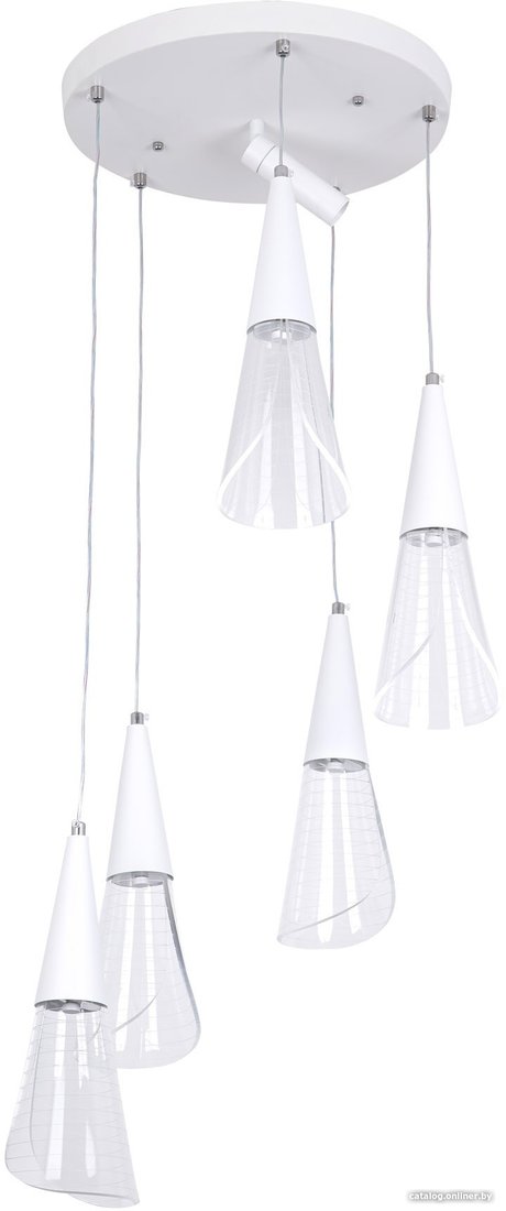 Подвесная люстра LED4U L7106-6 WТ