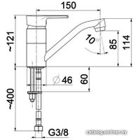 Смеситель Armatura Selen 4412-915-00