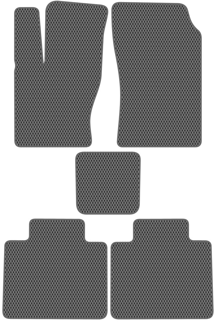

Комплект ковриков для авто Alicosta Tank 500 I (suv) 2021 - Н.В. (серый, ромб)