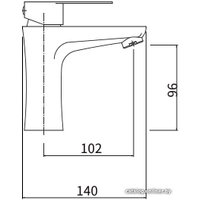 Смеситель Fashun A51115