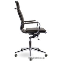 Офисное кресло Brabix Premium Kayman EX-532 (экокожа/хром темно-коричневый)