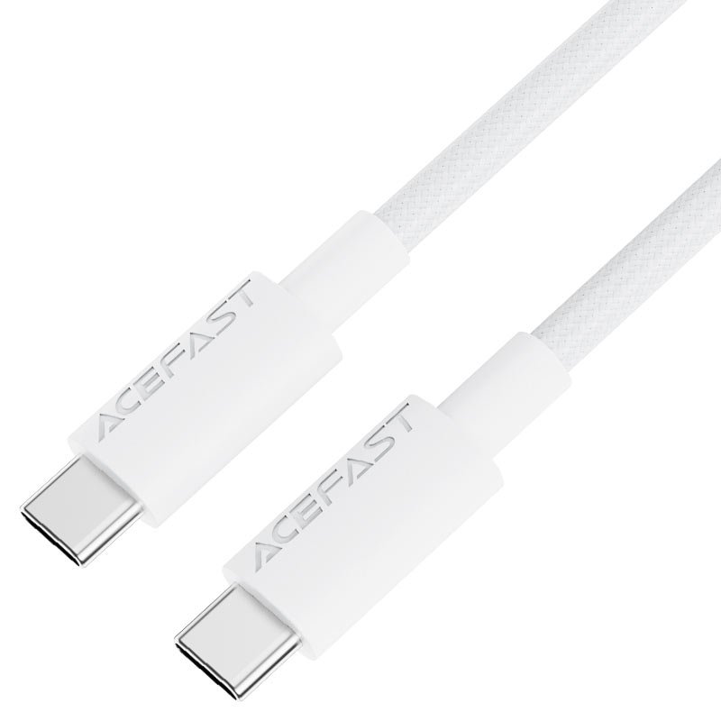 

Кабель AceFast С18-03 USB Type-C - USB Type-C (1.2 м, белый)