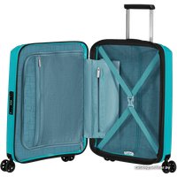 Чемодан-спиннер American Tourister Aerostep Turquoise Tonic 55 см