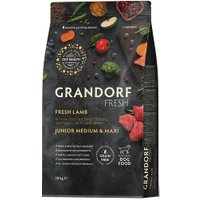 Сухой корм для собак Grandorf Fresh Junior Medium & Maxi (с ягненком и бататом) 10 кг