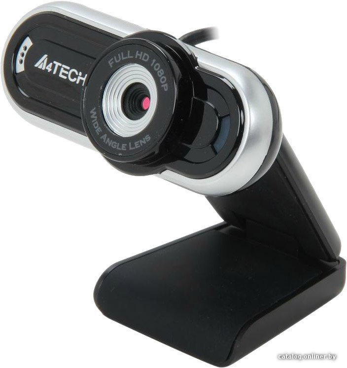 Веб-камера A4Tech PK-920H (серебристый)