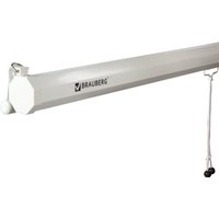 Проекционный экран BRAUBERG Wall 1:1 (180x180) 236726