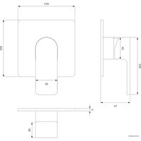 Смеситель Omnires Baretti BA7845BL