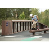 Трюковый самокат Oxelo MF 1.8+ (черный)