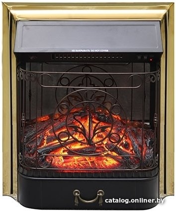 Электрокамин Royal Flame Majestic FX M (черный/латунь)