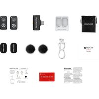 Радиосистема Hollyland LARK A1 Mini Duo USB-C (темно-серый)