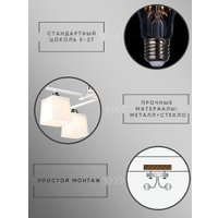 Люстра средней высоты Aitin Pro НПБ 02-4x60-101 N5985/4 (белый/хром)