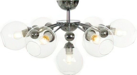 

Люстра средней высоты Lumina Deco Devoli LDC 8040-7 CHR+PR
