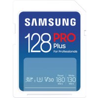 Карта памяти Samsung PRO Plus 2023 SDXC 128GB (с кардридером)