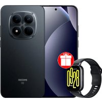 Телефон Xiaomi Redmi Note 15 Pro 5G 8GB/256GB международная версия (черный) + умные часы Xiaomi Redmi Watch 5 Active (черный) по акции