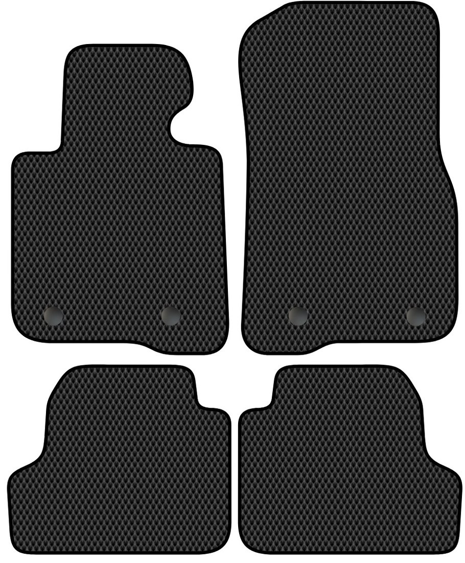 

Комплект ковриков для авто Alicosta BMW 4-Series I (купе / F32) 2013 - 2020 (черный, ромб)