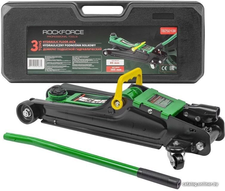 Подкатной домкрат RockForce RF-T825010R 3т
