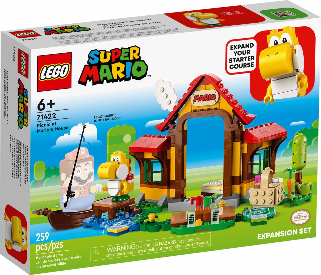 

Конструктор LEGO Super Mario 71422 Дополнительный набор: Пикник в доме Марио