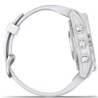 Умные часы Garmin Epix Pro Gen 2 Standard 42 мм (серебро/белый камень)