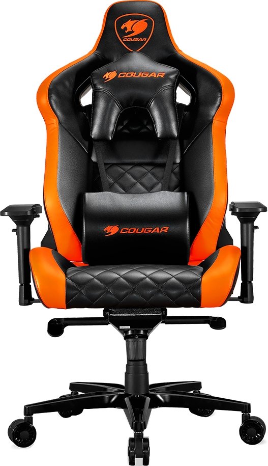 

Игровое (геймерское) кресло Cougar Armor Titan (черный/оранжевый)