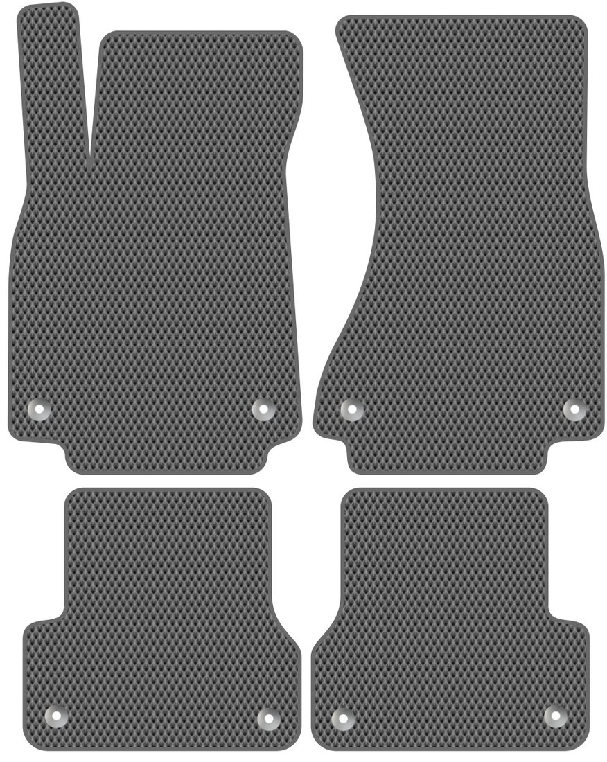 

Комплект ковриков для авто Alicosta Audi S6 IV (универсал, седан / 4G5/C7, 4G2/C7) 2012 - 2018 (серый, ромб)