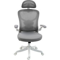 Офисное кресло King Style Fendi White (серый)