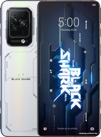 Телефон Black Shark 5 Pro 16GB/256GB международная версия (белый)