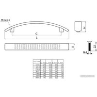  AKS скоба мет. UN87 96 сатин