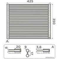 Коврик для сушки Omoikiri Roll-01-Silicone-BL 4997006