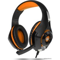 Наушники CrownMicro CMGH-102T USB (оранжевый)