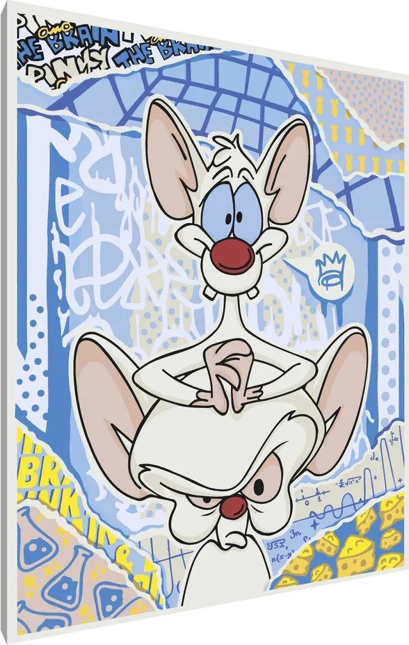 

Картина по номерам PaintLine Пинки и Брейн PL-00059