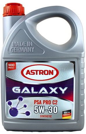 

Моторное масло Astron Galaxy PSA pro C2 5W-30 5л