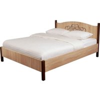 Кровать Глазов Adele 1600x200 (дуб сонома)