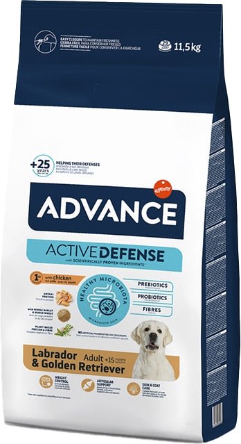 

Сухой корм для собак Advance Labrador & Golden Retriver 11.5 кг