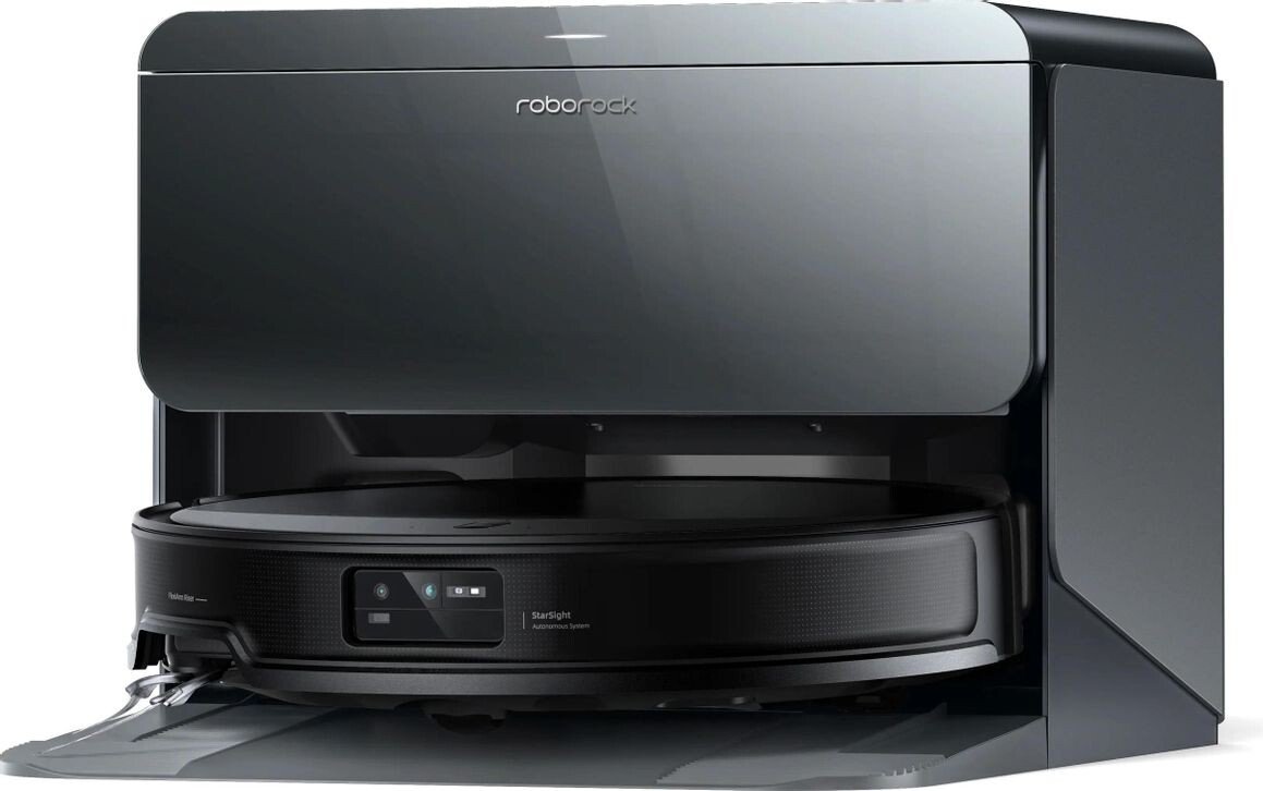 Робот-пылесос Roborock Saros 10Rr S10RR52-02 (с русской озвучкой, черный)
