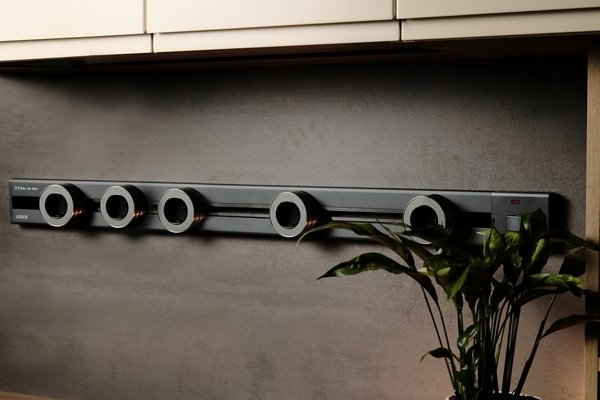 

Трековая розетка AVEL шинопровод 100 см + 5 ЕВРО розеток (серый)