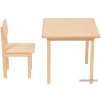 Детский стол Polini Kids Simple 105 S (натуральный)