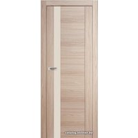 Межкомнатная дверь ProfilDoors 62Х 90x200 (капучино мелинга/стекло перламутровый лак)