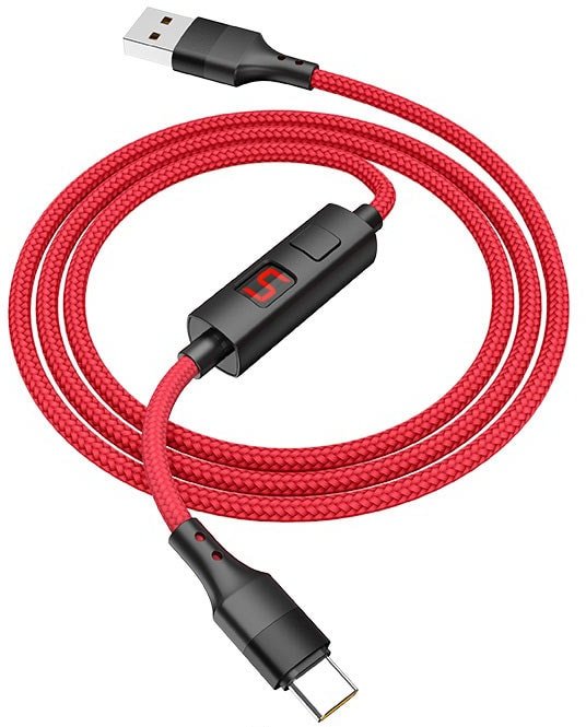 

Кабель Hoco S13 Type-C (красный)