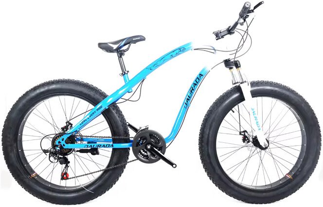 Велосипед Daurada D2-F108 р.17 (голубой/белый)