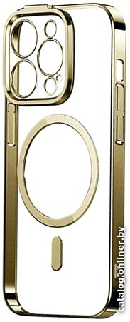 

Чехол для телефона Baseus Glitter Series Magnetic Case для iPhone 14 Pro (золотистый)