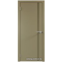 Межкомнатная дверь Юни Эмаль ПГ-23 60x200 (капучино)