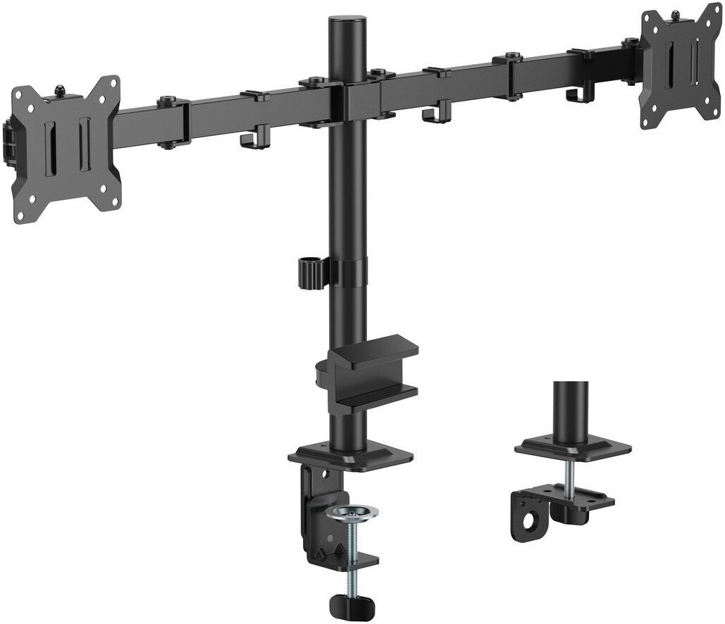Кронштейн для монитора ErgoSmart Twin II Hold (с органайзером)
