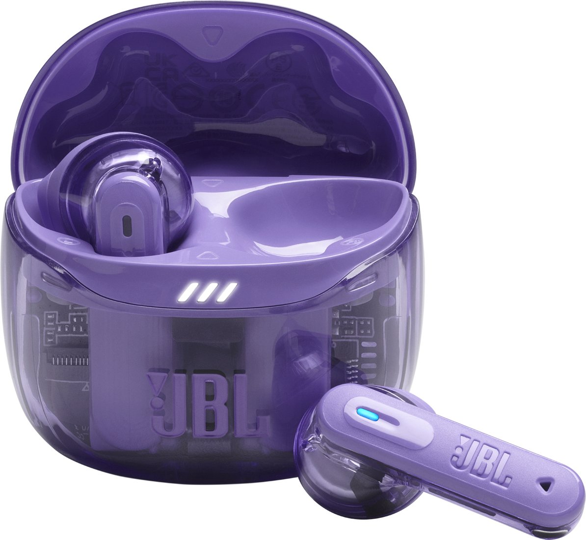 

Наушники JBL Tune Flex 2 Ghost (фиолетовый)